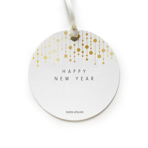 Happy New Year Gift Tag
