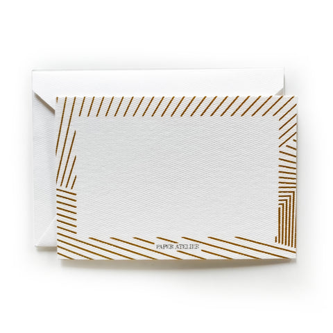 Gold Stripes Gift Card
